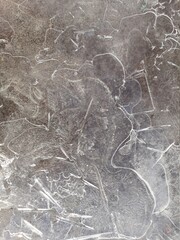 Natural patterns on ice