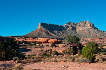 USA, Arizona. Grand Canyon National Park, Tuweep Area, Toroweap Campground overlook.