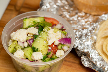 Chicken and Shrimp Fajitas Dinner