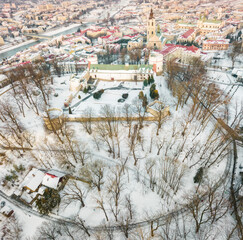 Aerial view of Przemysl