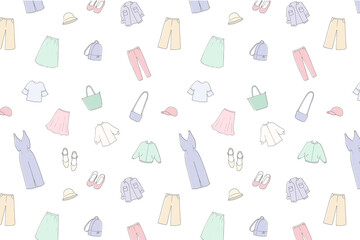 ファッション　壁紙　パターン　（スウォッチ登録）