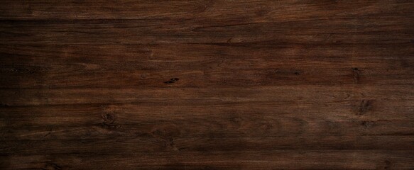 Dark wood background, old black wood texture for background - 417708619