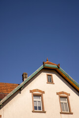 roof of the house