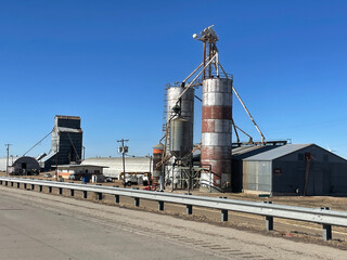grain elevator in the country