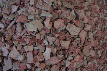herbs brown macro structure