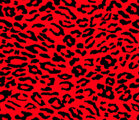 Fototapeta na wymiar Leopard background. Seamless pattern.Animal print. 