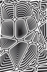 Decorative gray grid