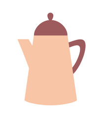 coffee pot isolated