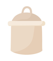 cooking pot isolated