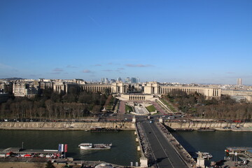 Blick &uuml;ber Paris vom Eifelturm
