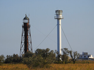 lighthouse at sunset