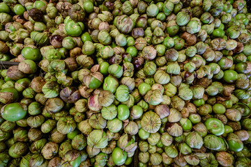 Tomatillo verde textura 