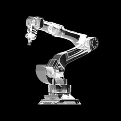 illustrative image of robot arm 
