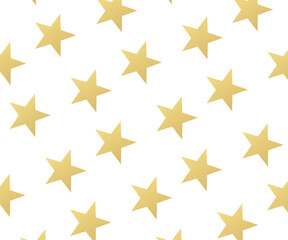 Obraz premium Abstract gold stars modern pattern. Texture of gold foil. Celebration, Falling golden abstract decoration for party, birthday celebrate, anniversary or event, festival decor. illustration - Vector