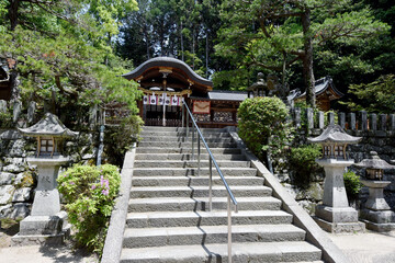 鷺森神社　拝殿　京都市
