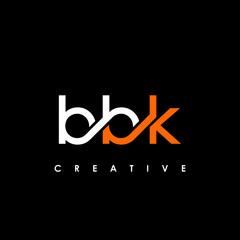 BBK Letter Initial Logo Design Template Vector Illustration