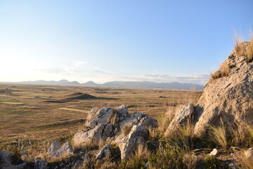 landscape in the morning