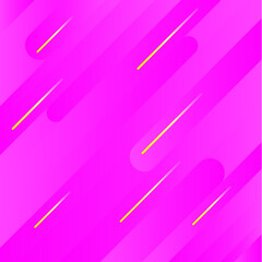 Abstract geometric gradient background. Minimalistic fluid dynamic shapes composition with bright trendy colorful gradients and shining stripes. Creative design templates graphics. Pink. Vector 