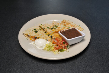 Black Bean Quesadilla