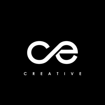 CE Letter Initial Logo Design Template Vector Illustration