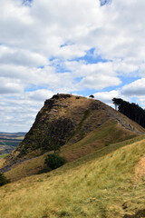 Beautiful landscape of the Peak District National Park, Derbyshire, United Kingdom, the first national park in England and also a popular tourist destination – August, 2018