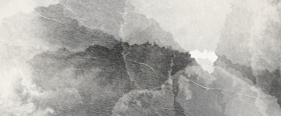 抽象的　水墨画　テクスチャ Abstract ink painting texture  © tsayuet