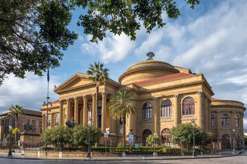 Teatro Massimo in Palermo, Sicily - 417745221