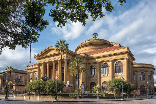 Teatro Massimo in Palermo, Sicily