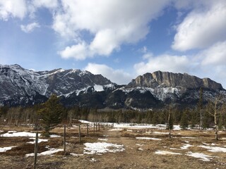 Scenic view of the Canadian Rockies