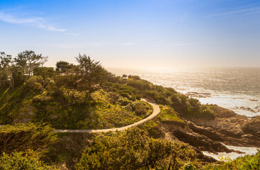 California's coastline along California State Route 1, one of the most famous and spectacular drives in the United States
