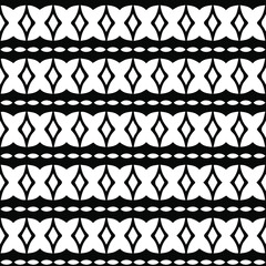  Geometric vector pattern with triangular elements. Seamless abstract ornament for wallpapers and backgrounds. Black and white patterns.. 