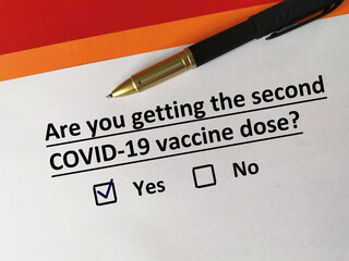 Questionnaire about vaccines