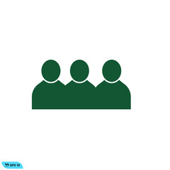 icon design vector of People, good for template