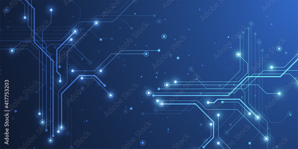 Poster internet connection, abstract sense of science and technology graphic design background. vector illu