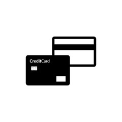 Credit card vector for finance icon needs