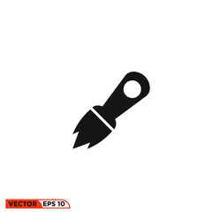 Icon vector graphic of rocket , illustration