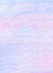 Watercolor background, Vertal pink and blue watercolour painting textured design on white paper background, Art abstract with copy space for banner, poster, wallpaper, backdrop