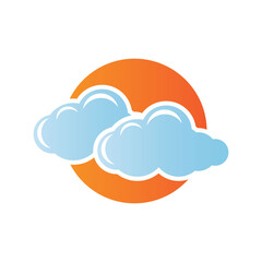 Cloud template vector