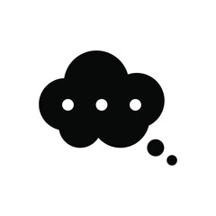 Thought bubble icon
