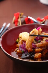 탕수육 꿔바로우 sweet and sour pork Tangsuyuk Korean sweet and sour pork