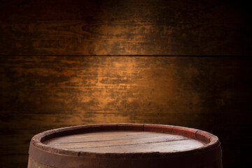 Big Brown wood plank wall texture background