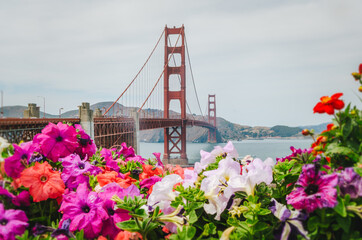 golden Gate Bridge, San Francisco, California, USA.