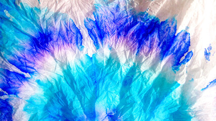 Turquoise Tie Dye. Modern Dirty Grunge.
