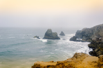 Sutro Baths were a large, privately owned public saltwater swimming pool complex in the Lands End area