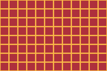Fondo de baldosas rojas simétricos en cuadrados.