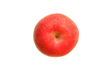 red apple isolated on white background