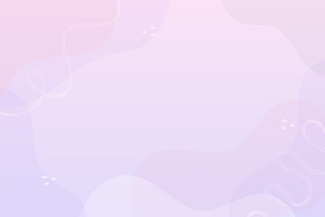 Cute abstract background in pastel colors