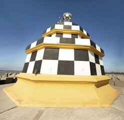 Punta Sabbioni lighthouse,Venice,Italy