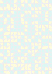 Abstract Geometric Pattern generative computational art illustration