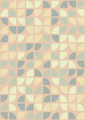 Abstract Geometric Pattern generative computational art illustration